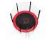 Батут с сеткой DFC PELPO 8 ft с лестницей RED