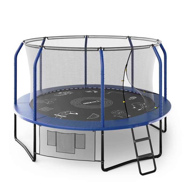 Батут UNIX Line SUPREME GAME 12 ft blue
