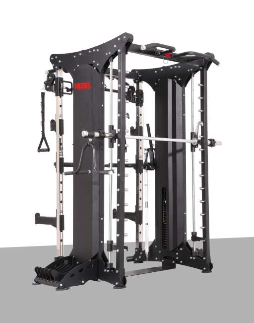 Мультикомплекс Rebel на базе машины Смита с кроссовером RDT803-90