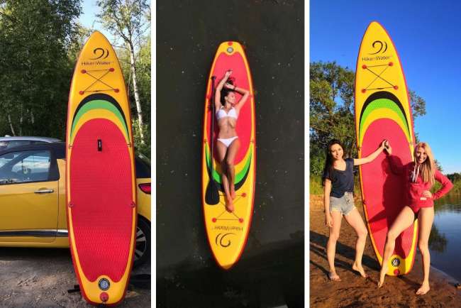 SUP-борд HIKEN WATER Yellow 11'6