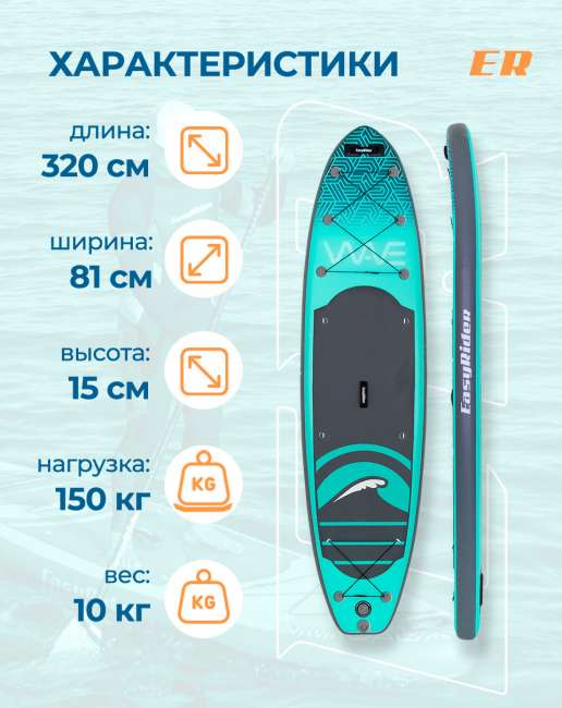 SUP-борд WAVE MINT 10'6
