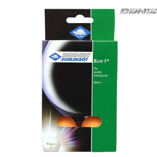 Мячики для настольного тенниса DONIC ELITE 1, 6 шт