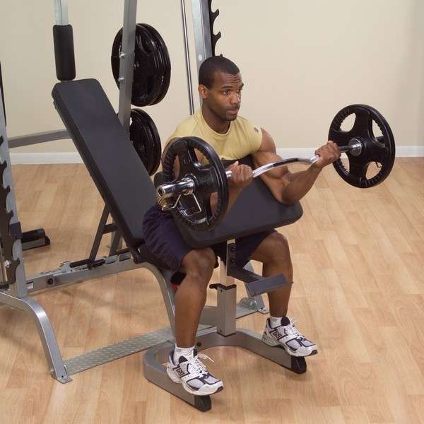 Мультистанция на базе машины Смита BodySolid GS348P4