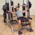 Мультистанция на базе машины Смита BodySolid GS348P4