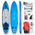 SUP-борд Hiken Water Blue Monstera 11.6
