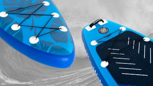 SUP-борд Hiken Water Blue Monstera 11.6