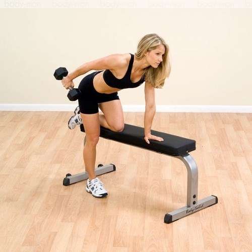 Горизонтальная скамья Body Solid GFB-350 Горизонтальная скамья Body Solid GFB-350