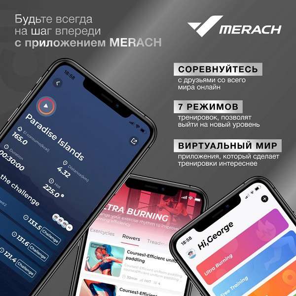 Эллиптический тренажер домашний MERACH K60 Эллиптический тренажер домашний MERACH K60
