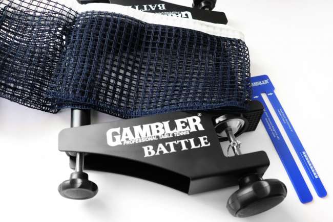 Профессиональная сетка с регулировкой натяжения и высоты Gambler BATTLE